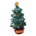 thumbnail image 4 of Figurine de Noël Statue Miniature Artisanat en Résine Mini Arbre de Noël Père Noël, 4 of 9