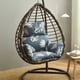 thumbnail image 3 of Cojín Suave para Silla Columpio Decoración de Jardín Interior con Antideslizante Lavable Cojín Colgante de Ratán para Silla Columpio ANGGREK  Otros, 3 of 8