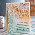 thumbnail image 4 of Troquel metálico de corte Lapoo girasol 14 x 11 cm para scrapbooking, 4 of 5