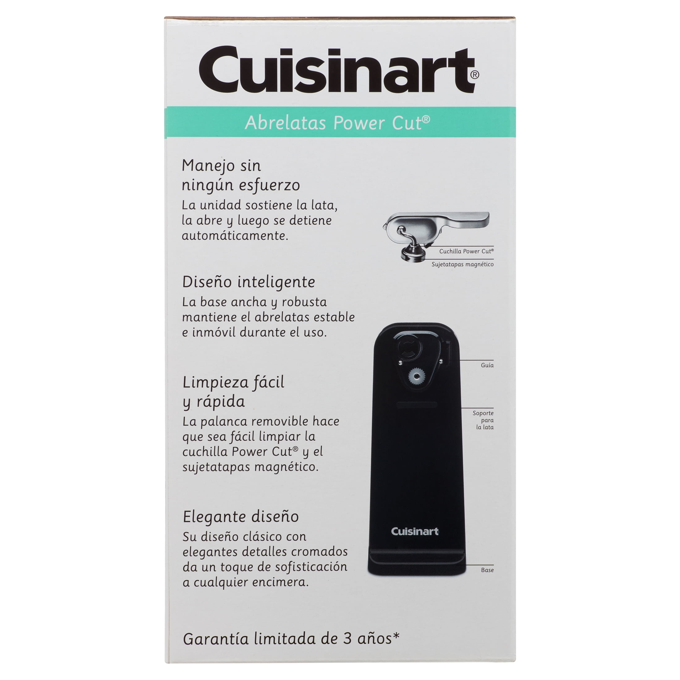 Cuisinart CCO-50BKN Deluxe Electric Can Opener, Black