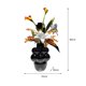 thumbnail image 2 of Ramo de lirio de Cala Artificial, arreglo de flores de cristal, decoración suave, decoración de mesa, conjunto de flores de simulación moderno, 2 of 6
