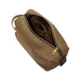 thumbnail image 2 of Quadra Heritage Washed Leather Accents Toiletry Bag, 2 of 3