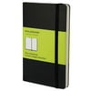 Hard Cover Notebook, 1 Subject, Unruled, Black Cover, 5.5 X 3.5, 192 Sheets | Bundle of 5 Each