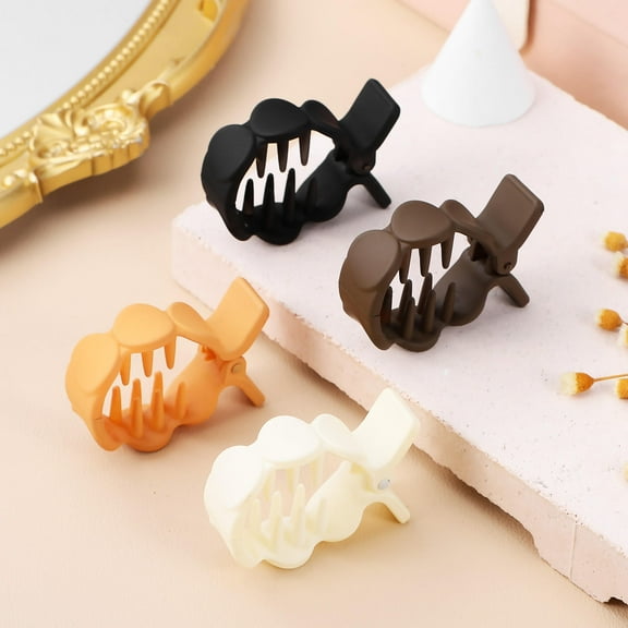 Milisten 8Pcs Claw Clips for Women Hold Casual Everyday Wear Black