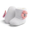 thumbnail image 2 of Babys Girls Autumn Winter Sun Flower Baby Shoes Babys Cotton Boots Warm Toddler Shoes Boys Shoes Size 4 Big Kid Toddler Girl Size 8, 2 of 5
