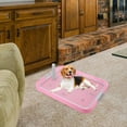 thumbnail image 4 of SWETRACE Support de Pot pour Chiens Toilette en Plastique pour Usage Intérieur avec Antidérapant 1Ensemble, 4 of 7