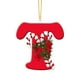 thumbnail image 2 of pstuiky Adornos navideños colgantes para árbol de Navidad con 26 letras. Adornos navideños personalizados para hacer tú mismo. Decoración navideña colgante para árbol de Navidad., 2 of 3