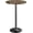 Faux Marble, variant on Shahoo Round Bar Table, Cocktail Table with Metal Base & MDF Top, Counter Height Pub Table for Dining Room, Living Room, Kitchen, Bar, Pub, Cafe, White