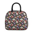 thumbnail image 2 of Womens Pioneer Flower Floral Print Pattern Lunch Box for Work,Insulated Lunch Bag for Women,Loncheras Para Mujer,Leakproof Adult Lunch Bag for Work,Beach,Travel,Picnic,Camping, 2 of 6