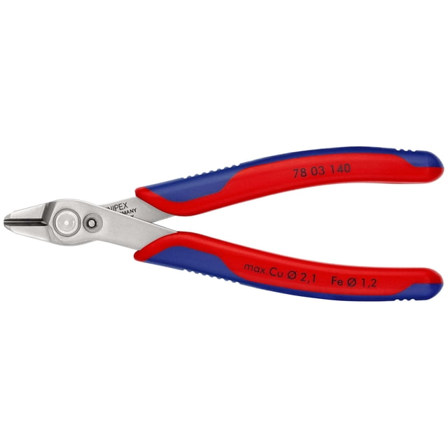 KNIPEX 78 03 140 Electronic Super Knips® XL Con fundas en dos componentes 140 mm