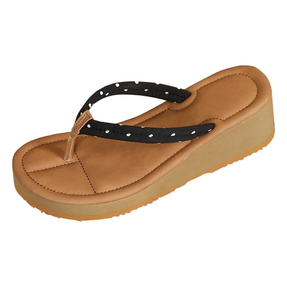 DAFEI Flip Flops Beach Sandals for Women Flip Flops for Women In Summer Non Slip Beach Sandals Fashionable and Versatile Slippers