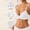 White, variant on Tsesme Lace Bras for Women No Underwire Push up Mininizers Spaghetti Strap Lifting Deep V-Neck Bras