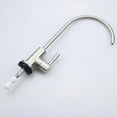 thumbnail image 3 of Gooseneck Water Purifier Faucet Reverse Osmosis Drinking Water Filter Faucet Stainless Steel 1/4" Ceramic Core-SinKeeU, 3 of 4