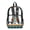 Aztec Tribal Geometric, variant on USA 250th Anniversary Eagle Star Print 17 Inch Clear Backpacks for Kids School Bookbag Lightweight Transprent Schoolbag for Elementary Student Daypack Rucksack