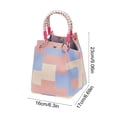 thumbnail image 3 of Gumesh Lightweight Tote Bag for Women,Knit Bucket Handbag for Daily Commuting - Small Item Storage, 9x6in, 3 of 8