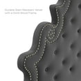 thumbnail image 6 of Modway Diana Tufted Performance Velvet King/California King Headboard in Charcoal, 6 of 10