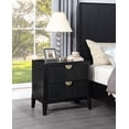 thumbnail image 2 of Brookmead 2-drawer Nightstand Black, 2 of 14