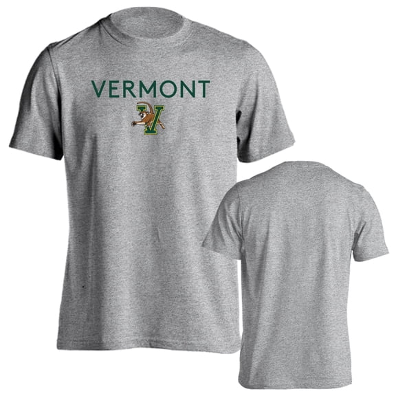 University of Vermont Catamounts Classic Arch with Mascot Short Sleeve T-Shirt