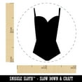 thumbnail image 2 of One Piece Swimming Bathing Suit Self-Inking Rubber Stamp Ink Stamper - Dry Pad (No Ink) - Mini 1/2 Inch, 2 of 7