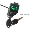 thumbnail image 2 of Accessories Scooter Motorbike Electric Bicycle Refitting Parts E-Bike Thumb Throttle With Key Battery Level Display Power Switch Lock, 2 of 8