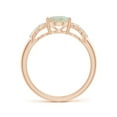thumbnail image 2 of Angara Natural Opal Ring - Solitaire Oval 1.1 ct Opal Criss Cross Ring with Diamonds for Women | October Birthstone Jewelry | 14K Rose Gold Opal Ring (Ring Size = 7.5), 2 of 9