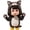 B, variant on Arknights: Endfield, Gugu Gaga, gugugaga penguin Miniature Cartoon Figurine, Sturdy Plastic Gaming Character Statue for Desk and Daily Household Use