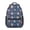 Unicorn and Wing, variant on Unicorn and Cupcake Blue Pattern Backpack for School, Cute School Bag with Adjustable Shoulder Straps and Padded Back, 15.3"x11"x6.7"