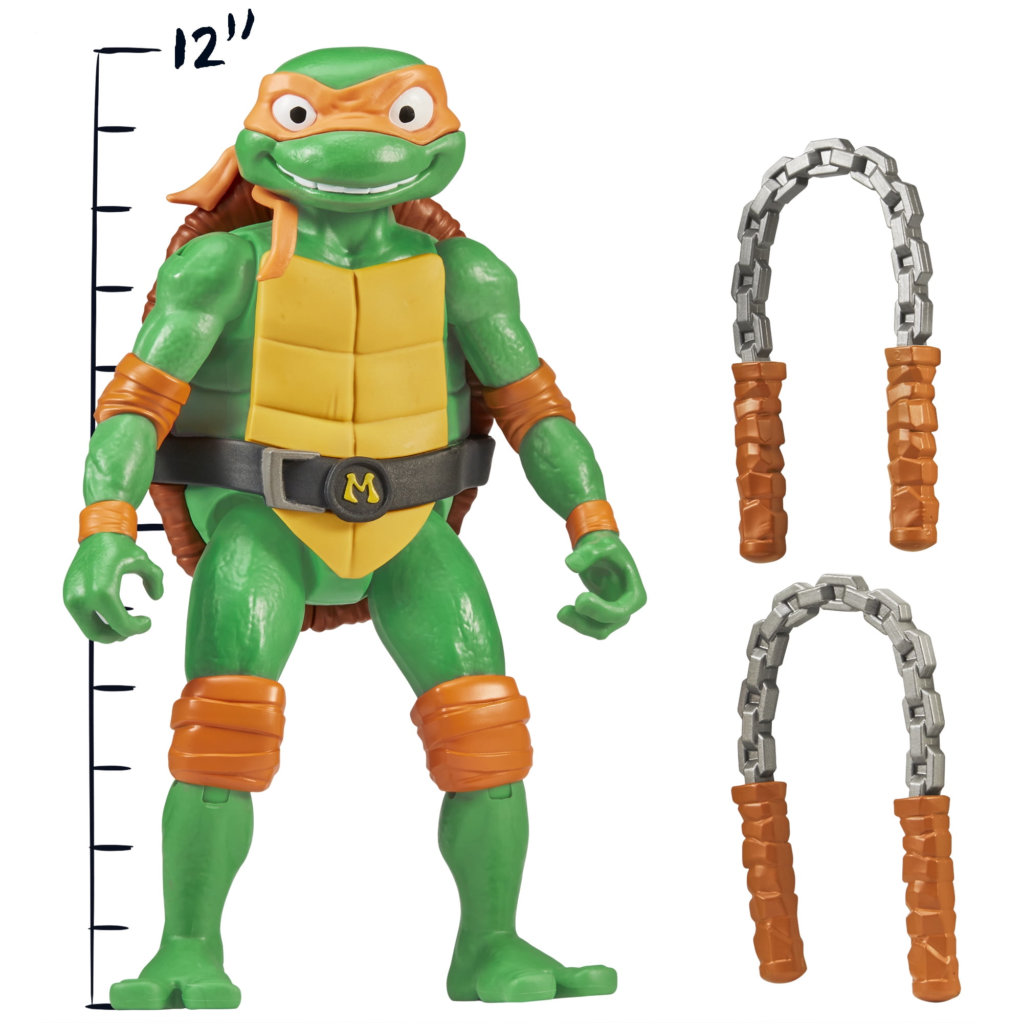 Teenage Mutant Ninja Turtles 12” Original Classic Michelangelo Giant Figure