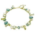 thumbnail image 1 of Collar Swarovski Gema Green con cortes mixtos y acabado dorado, 1 of 1