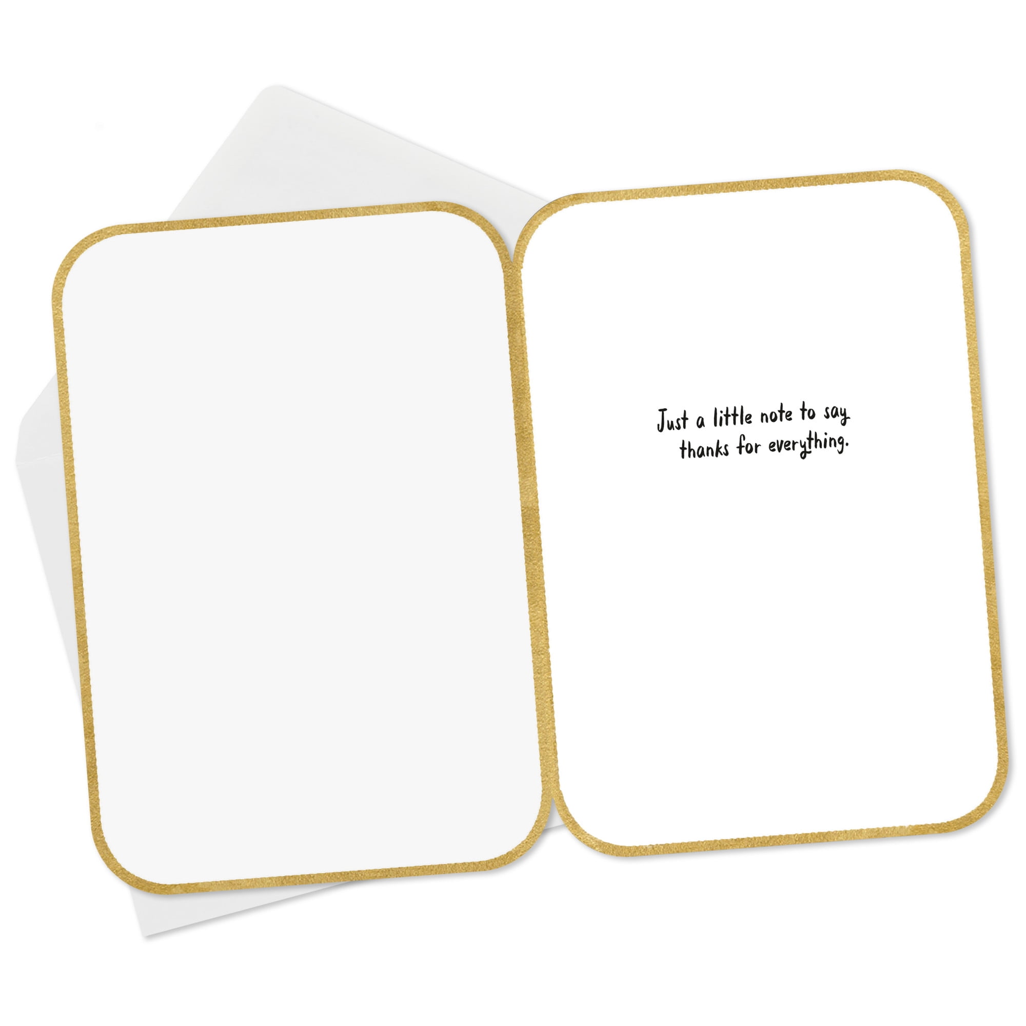 Hallmark Thank You Card (Just a Little Note) - Walmart.com