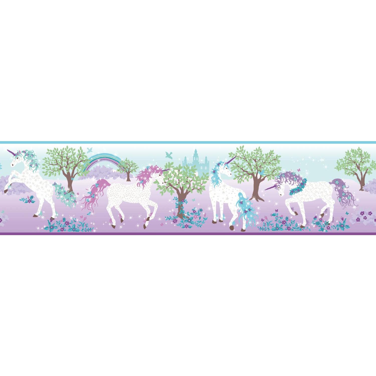 Magic Unicorn Wallpaper Border