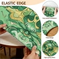 thumbnail image 4 of Round Table Cover for Round Tables 36"-70", Fitted Tablecloth with Elastic for Indoor Outdoor Party Holiday, 36inch, A Pine Tree Forest, 4 of 8