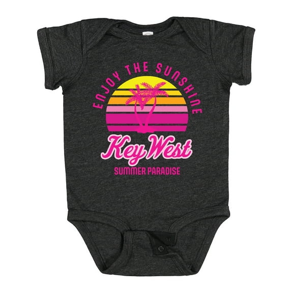 Inktastic Enjoy the Sunshine Key West Summer Paradise Boys or Girls Baby Bodysuit