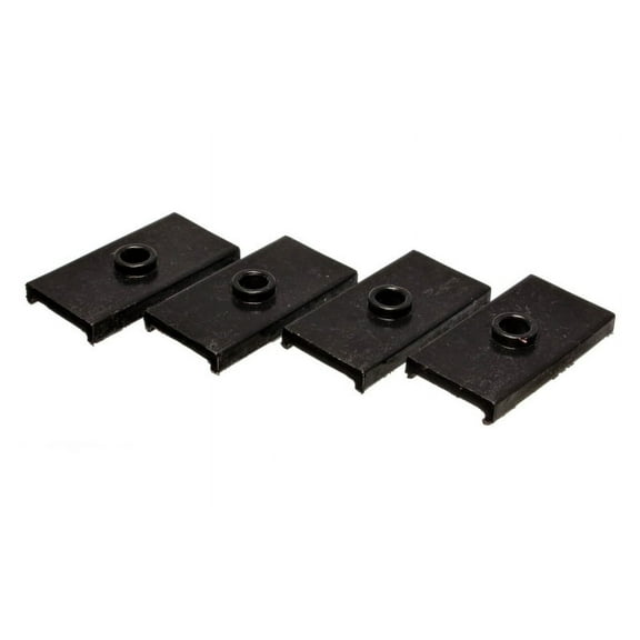 Energy Suspension 62-80 MG MGB Black Rear Leaf Spring Pad Set