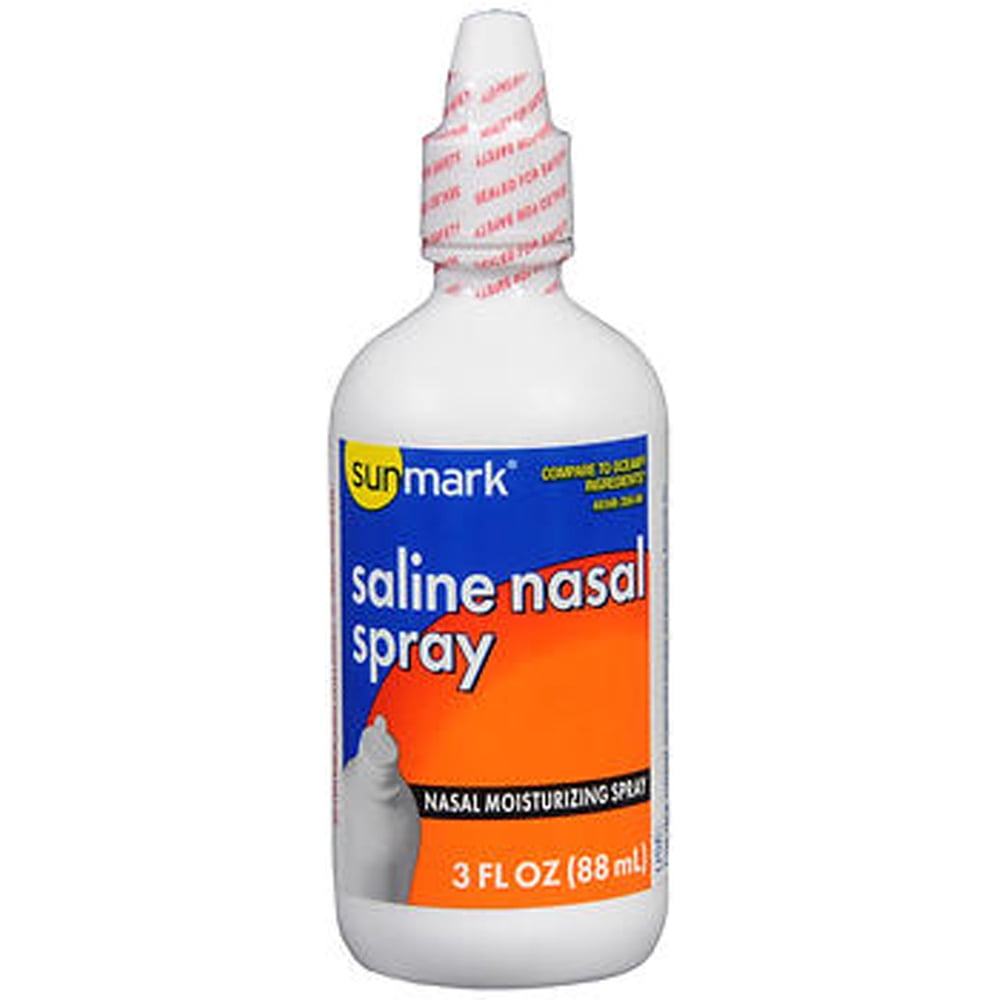 Sunmark Saline Moisturizing Nasal Spray, 3 Fl. Oz.