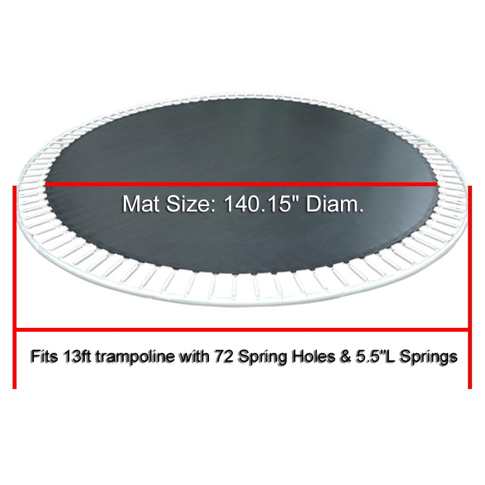 Outdoor Trampoline Mat AW Replacement Trampoline Mat With 72 V-Rings - Fits  14FT Trampoline Frame With 8-Row Stitch UV Resistant UV Resistant Jumping  Surface, image size:1000x1000