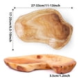 thumbnail image 2 of Frutero de madera BTEOBFY de madera natural hecho a mano 28-33 cm, 2 of 8