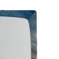 thumbnail image 2 of Ambesonne Pillar Fitted Sheet, Marble Pillars, Full Size, Blue Pale Grey, 2 of 2