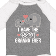 thumbnail image 4 of Inktastic Best Granna Ever Grandchild Boys or Girls Long Sleeve Baby Bodysuit, 4 of 5
