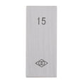 thumbnail image 2 of Steel Rectangular Inspection Optical Parallel with Identification number 15mm, 2 of 7