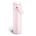 thumbnail image 1 of Botella de agua aislante Encool de acero inoxidable de 770 ml con pajita, 1 of 7