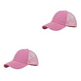 thumbnail image 4 of Sonducket Gorra de béisbol duradera de algodón, sombrero elegante y transpirable con correa ajustable, gorra de béisbol para mujer CC636-9rose CC636-9rosa hermosa 2Conjunto, 4 of 6