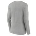 thumbnail image 3 of Women's Heathered Gray Kentucky Wildcats Speed Tested V-Neck Long Sleeve T-Shirt, 3 of 3
