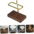 thumbnail image 3 of Coffee Filter Holder, Office Filter Stand Dispenser Container, Can Keep The Table Clean And Tidy, Keeping Filter Paper Dry And Clean, Easy To Use, Walnut, 3 of 8
