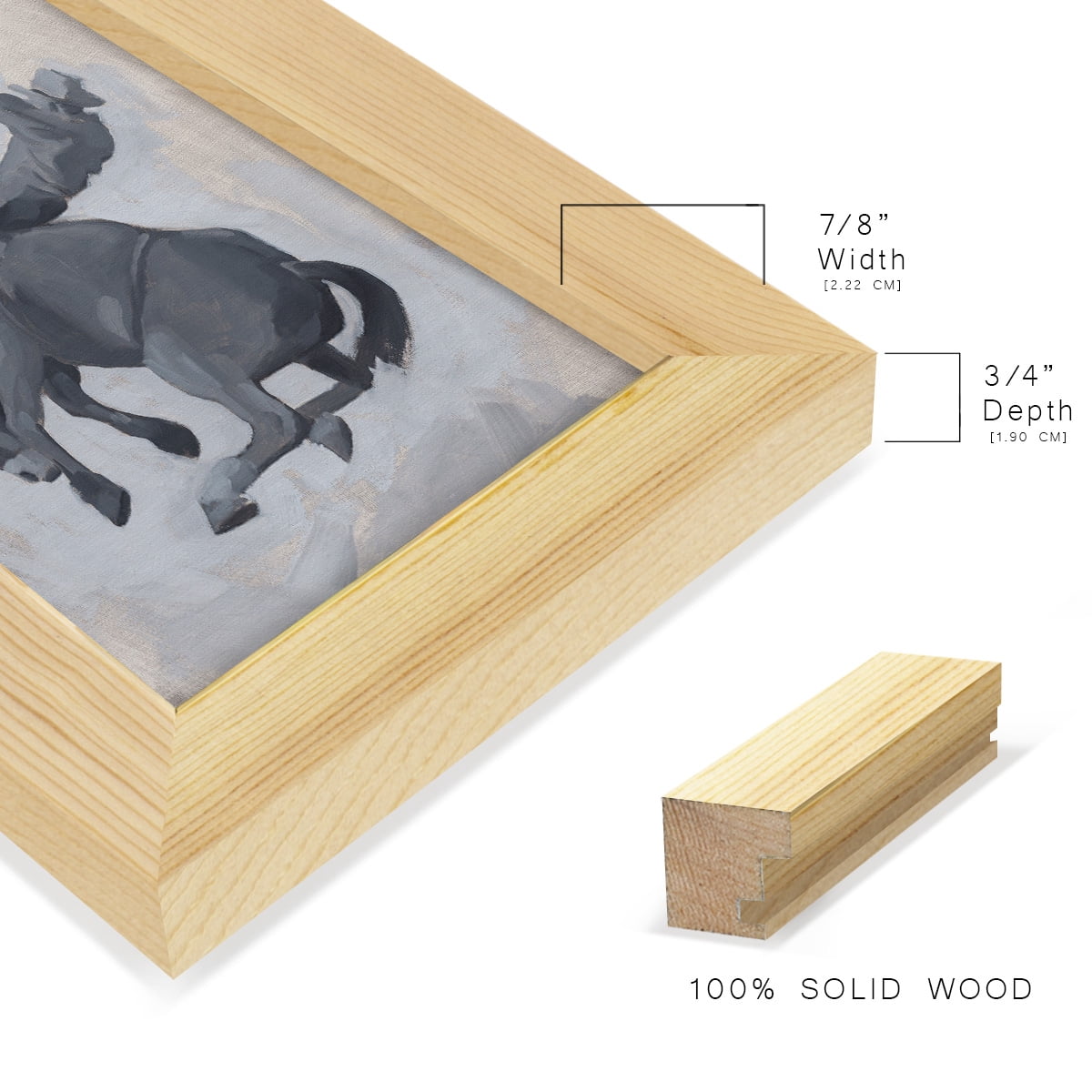 Getting Pitched II - Framed Print w/glass - Natural Wood