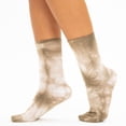 thumbnail image 2 of Women and Men's Tie-dye Graffiti Cotton Winter Casual Sock Set, Soft Crew Dress Sock (4 Pair), 2 of 4