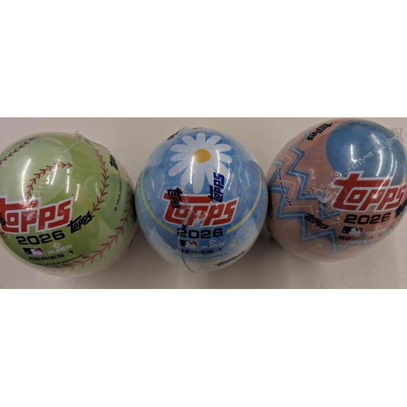 2026 Topps Series 1 MLB Baseball Factory Sealed Easter Tin Lot of 3 (177 Total Cards)