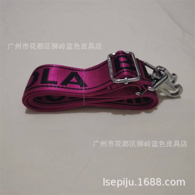 Bandolera BIM Española Accesorios Letras jacquard Bandolera ancha BA Y LOLA Correa hebilla gancho grande