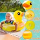 thumbnail image 4 of Flotador inflable para piscina Zainpe Duck con purpurinas para niños de 6 a 8 años, 4 of 6