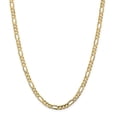 thumbnail image 2 of 10k Yellow Gold 5.25mm Concave Figaro Chain, 2 of 5